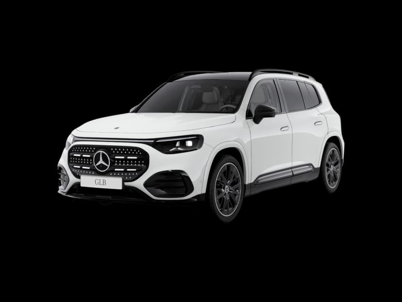 Mercedes-Benz GLB 250+ avec technologie EQ AMG Line — 3/4 avant (330°)