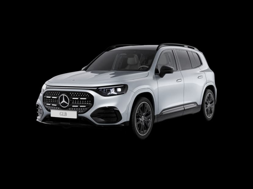 Mercedes-Benz GLB 250+ avec technologie EQ AMG Line — 3/4 avant (330°)