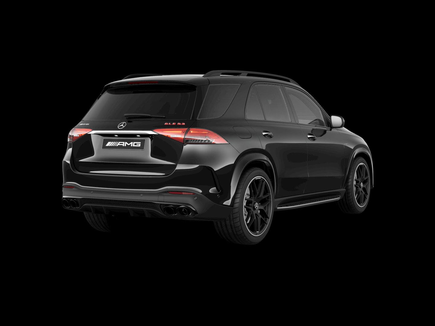 Mercedes-Benz Mercedes-AMG GLE 53 HYBRID 4MATIC — 3/4 arrière (150°)
