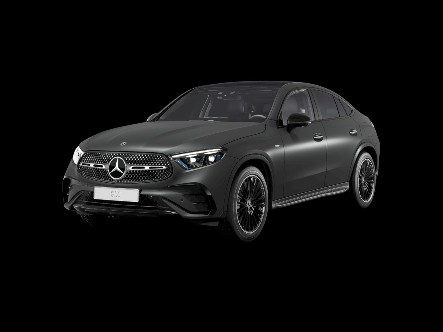 Mercedes-Benz GLC Coupé 400 e 4MATIC — 3/4 avant (330°)