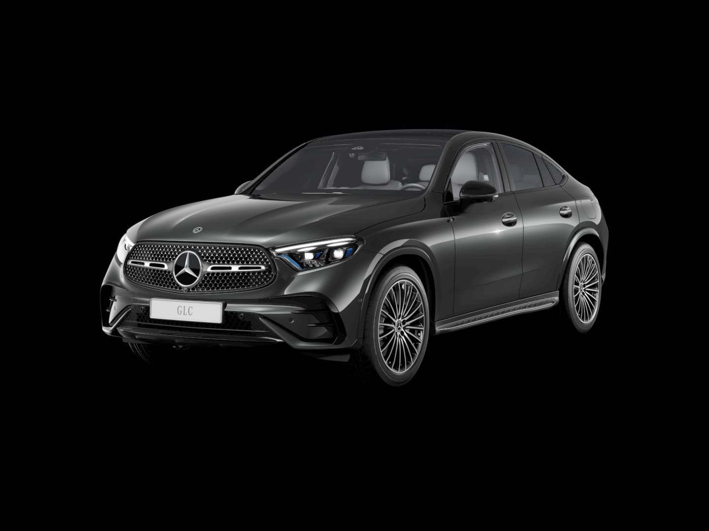 Mercedes-Benz GLC Coupé 400 e 4MATIC — 3/4 avant (330°)