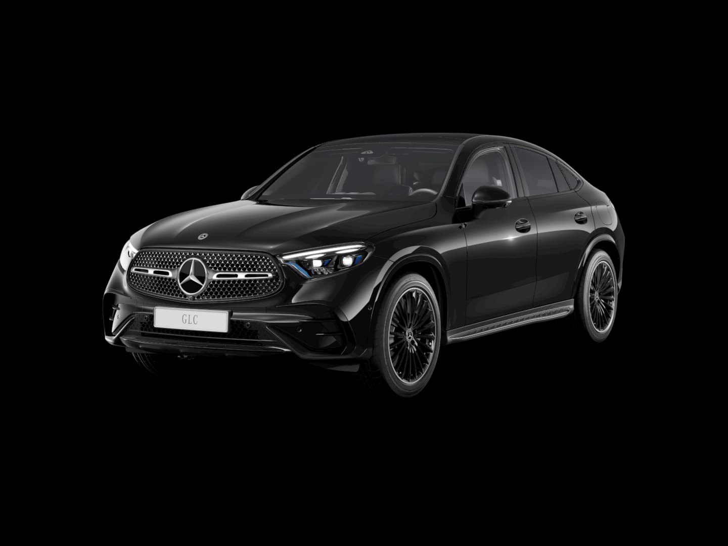 Mercedes-Benz GLC Coupé 400 e 4MATIC — 3/4 avant (330°)