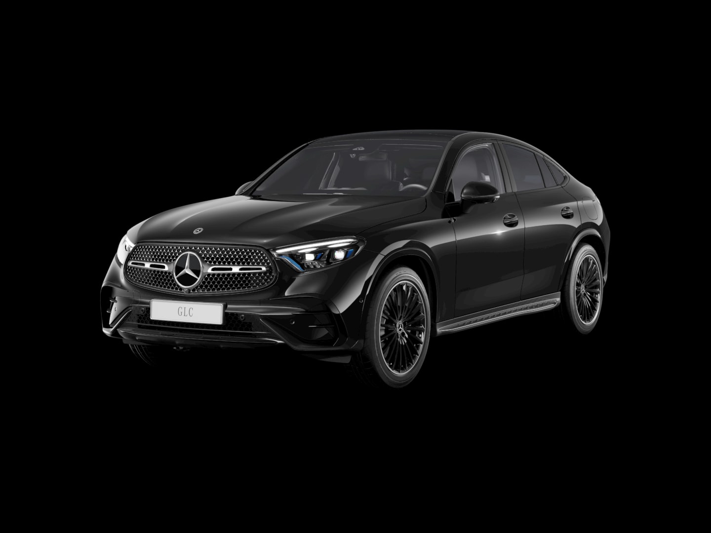Mercedes-Benz GLC Coupé 400 e 4MATIC — 3/4 avant (330°)