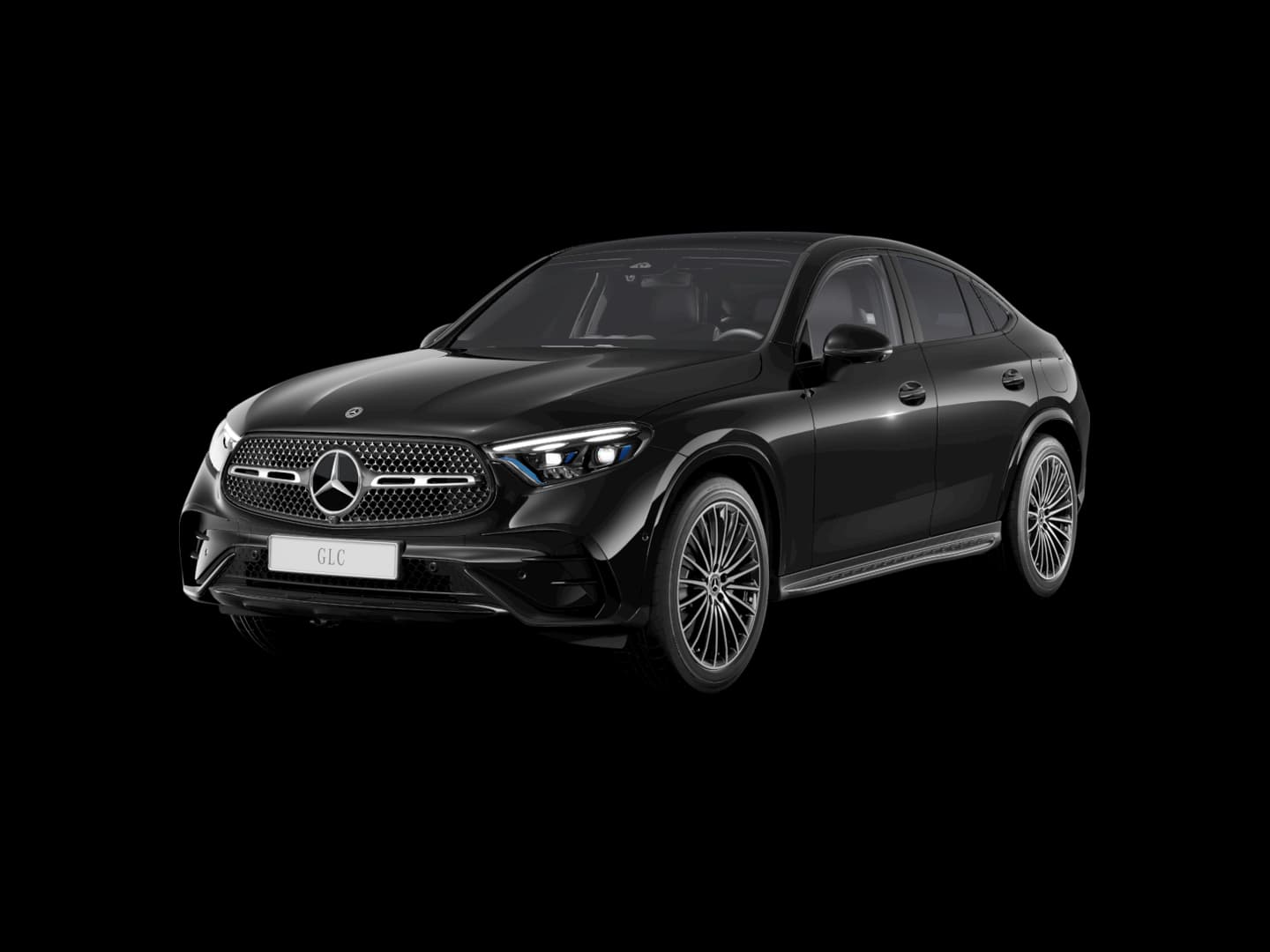 Mercedes-Benz GLC Coupé 300 e 4MATIC — 3/4 avant (330°)