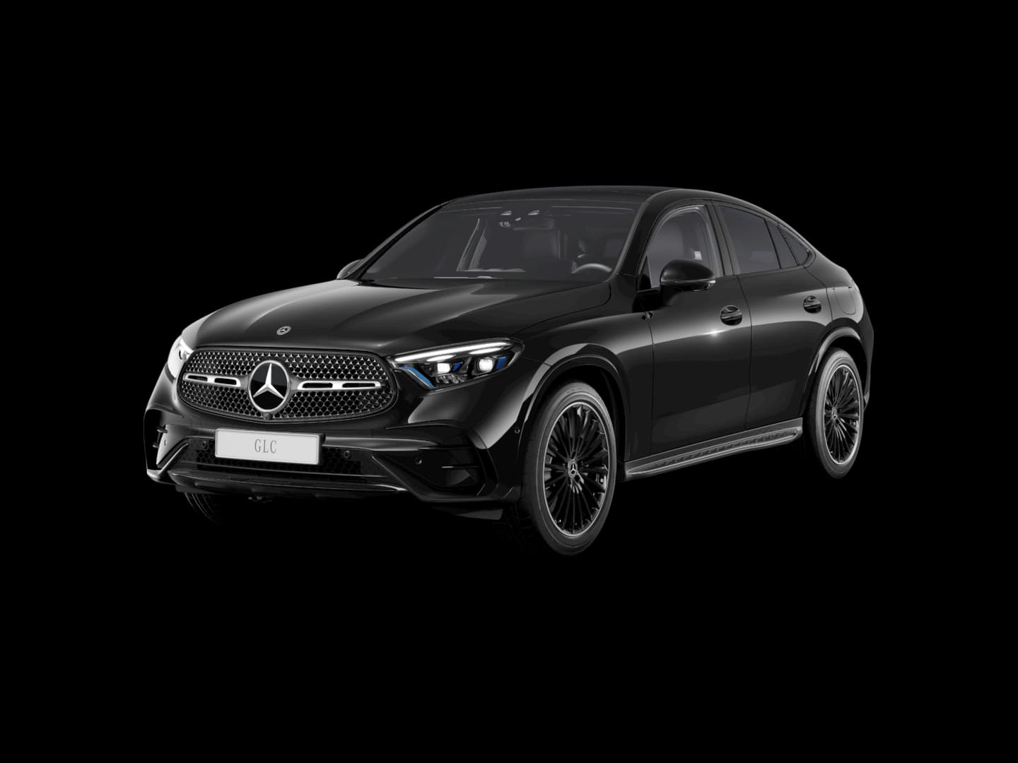 Mercedes-Benz GLC Coupé 300 e 4MATIC — 3/4 avant (330°)