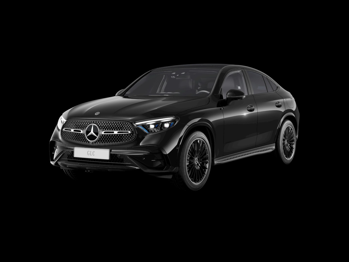 Mercedes-Benz GLC Coupé 300 e 4MATIC — 3/4 avant (330°)