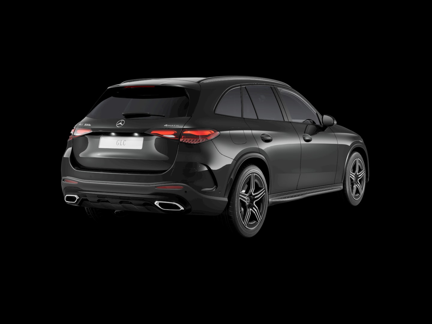 Mercedes-Benz GLC 300 e 4MATIC with EQ Hybrid — 3/4 arrière (150°)