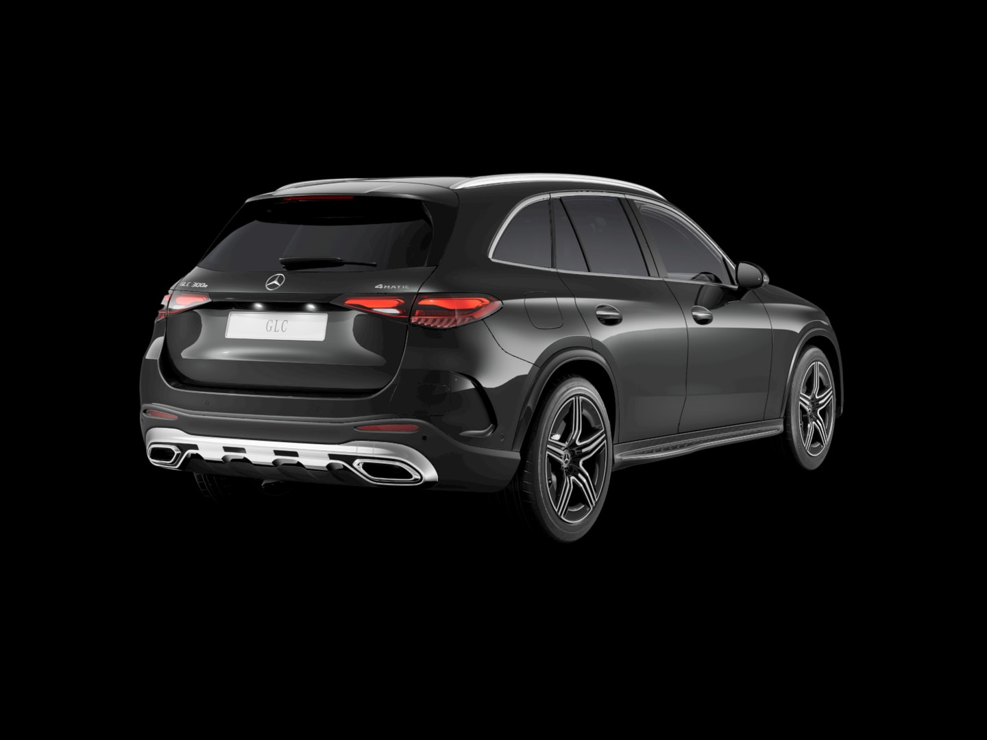 Mercedes-Benz GLC 300 e 4MATIC with EQ Hybrid — 3/4 arrière (150°)