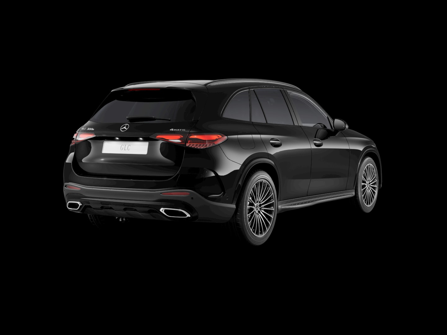 Mercedes-Benz GLC 300 e 4MATIC with EQ Hybrid — 3/4 arrière (150°)