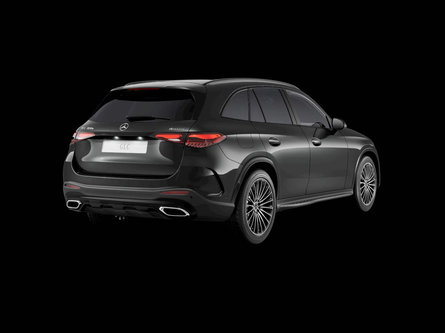 Mercedes-Benz GLC 300 e 4MATIC with EQ Hybrid — 3/4 arrière (150°)