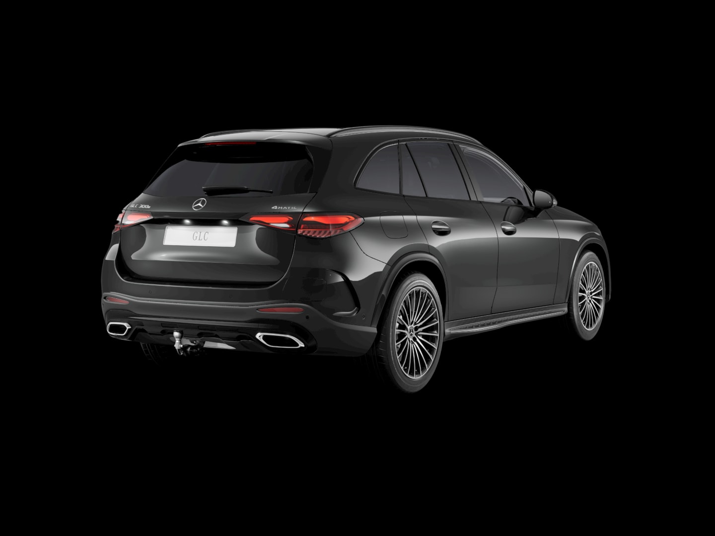 Mercedes-Benz GLC 300 e 4MATIC with EQ Hybrid — 3/4 arrière (150°)